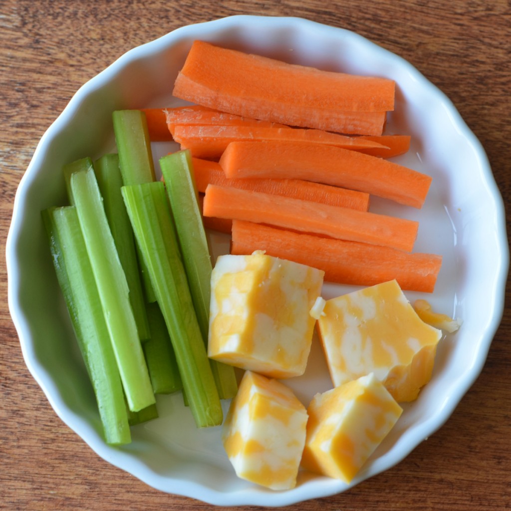 Veggie Sticks and Cheese Cubes Super Healthy Kids